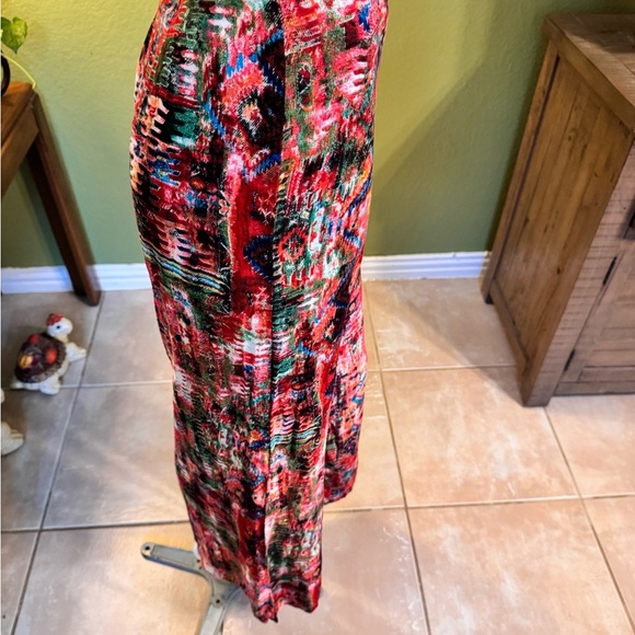 Chelsea & Violet Red and Blue Wide Leg Pants - Picture 6 of 11